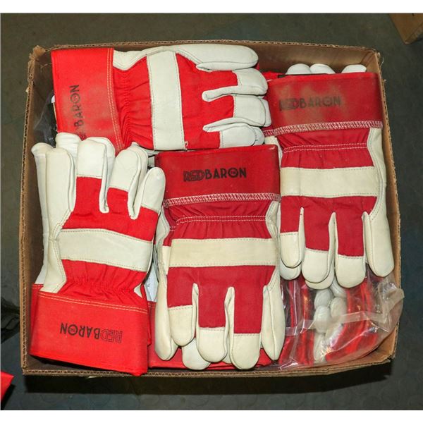 BOX OF RED BARON INSULATED GLOVES