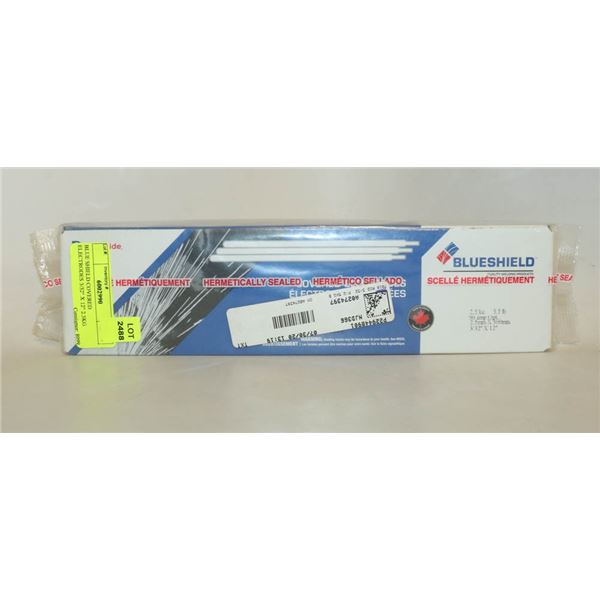 BLUE SHIELD COVERED ELECTRODES 3/32" X 12" 2.5KG