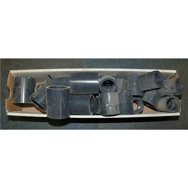 BOX OF PLUMBING CONNECTERS
