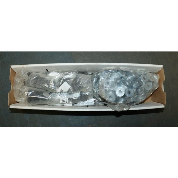 BOX OF ASSORTED WASHERS