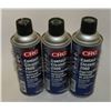 Image 1 : 3 BOTTLES OF CRC CONTACT CLEANER 2000