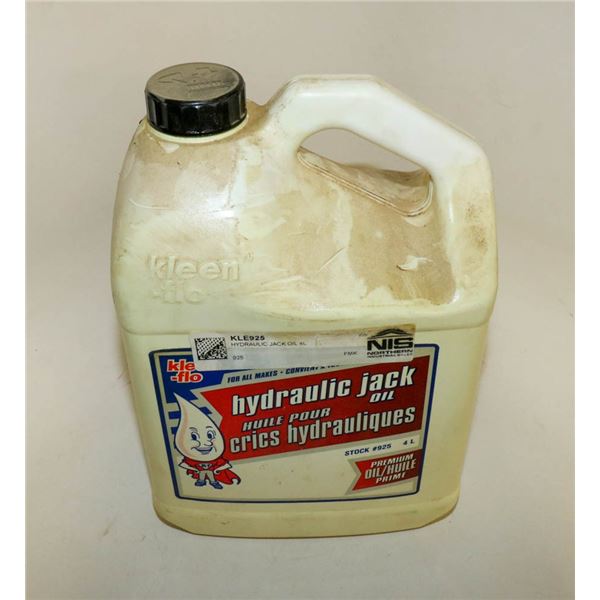 HYDRAULIC JACK OIL FOR ALL MAKES 4L