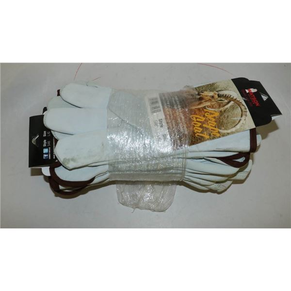 BUNDLE OF SCAPE GOAT LEATHER GLOVES SZ XL