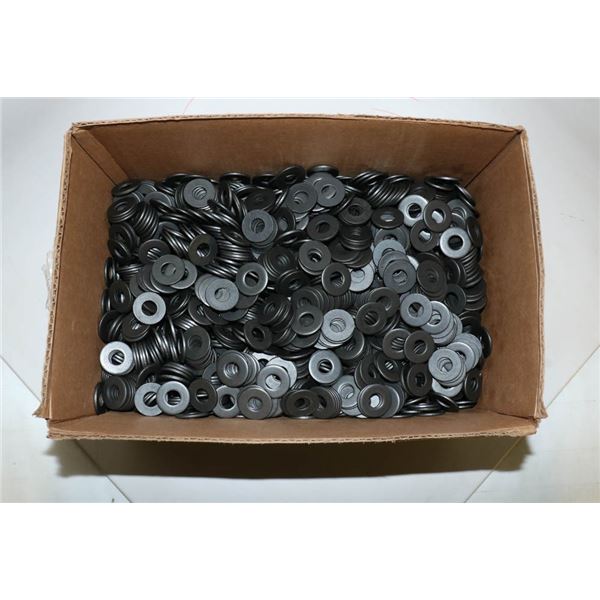 40 POUND BOX OF PLAIN STEEL WASHERS