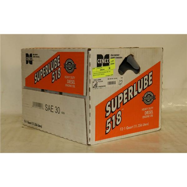 CASE OF CENEX SUPERLUBE 518 HEAVY DUTY DIESEL
