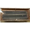 Image 1 : BOX OF 15 THREADED STEEL RODS 3/4" X 18"