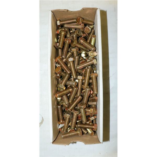BOX OF 1/2"X1-3/4" HEX CAP SCREWS GRADE 8