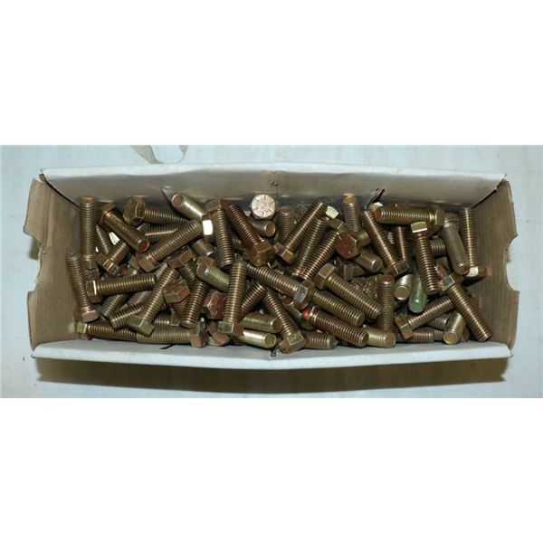 BOX OF 1/2"X1-3/4" HEX CAP SCREWS GRADE 8
