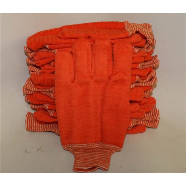 12 PAIRS OF JOMAC WORK KING HEAT RESISTANT GLOVES