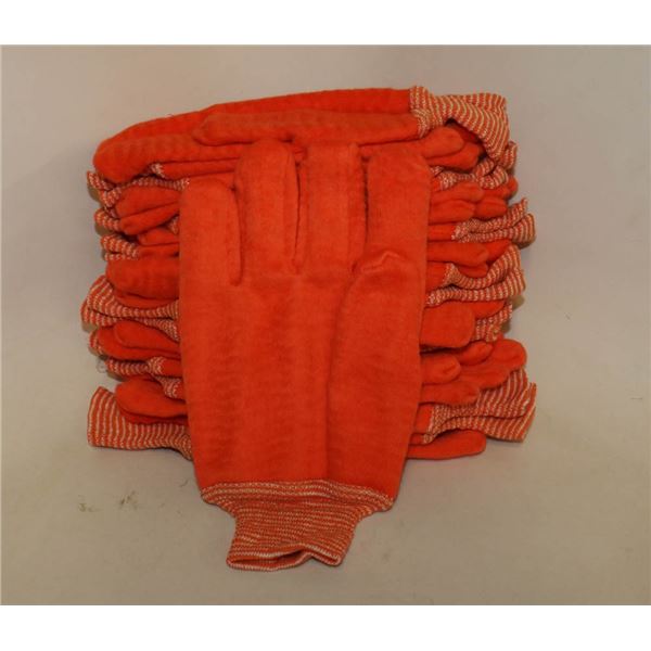 12 PAIRS OF JOMAC WORK KING HEAT RESISTANT GLOVES