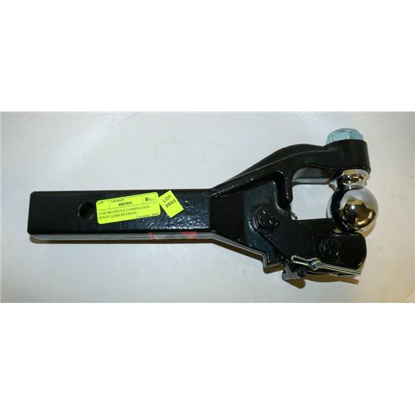 TOW PRO PINTLE COMBINATION HITCH 12,000LBS GROSS