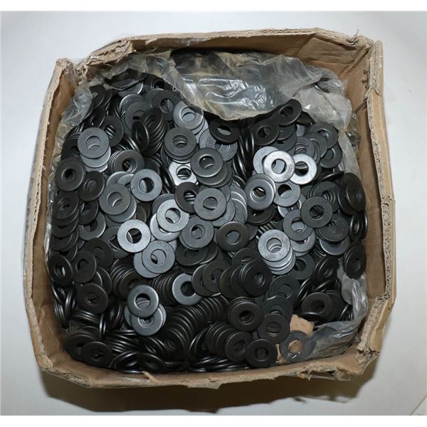BOX OF STEEL WASHERS
