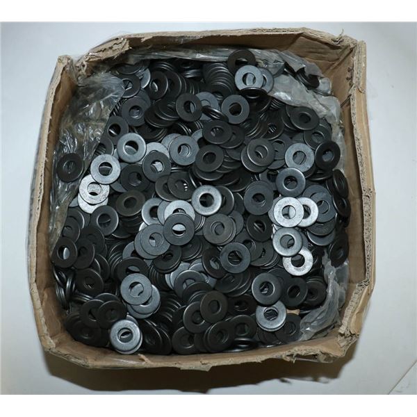 BOX OF PLAIN STEEL WASHERS