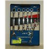 Image 1 : JET 7 PC METRIC RATCHETING COMBINATION WRENCH SET