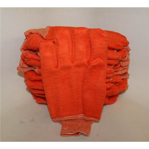 12 PAIRS OF JOMAC WORK KING HEAT RESISTANT GLOVES