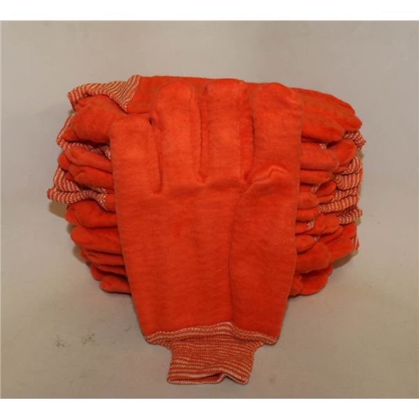 12 PAIRS OF JOMAC WORK KING HEAT RESISTANT GLOVES