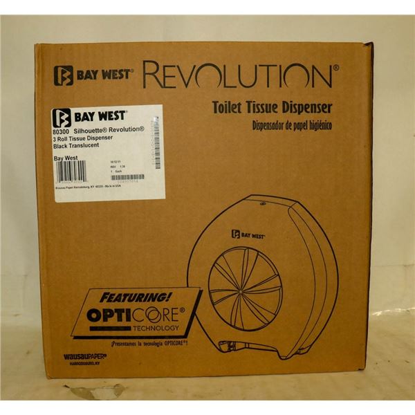 REVOLUTION 3 ROLL TISSUE DISPENSER