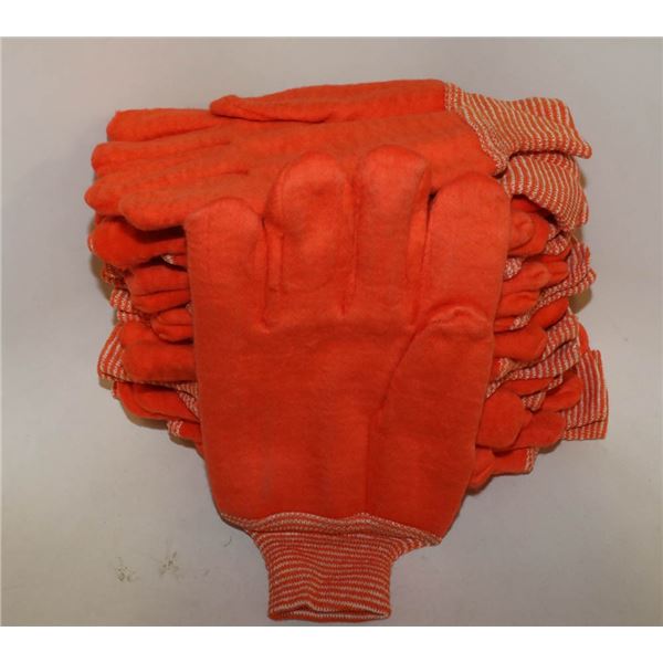 12 PAIRS OF JOMAC WORK KING HEAT RESISTANT GLOVES