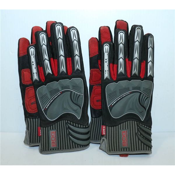 TWO PAIRS OF BOB DALE MECHANIC GLOVES RED/BLACK
