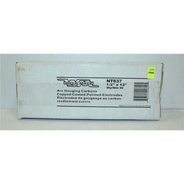 WELDMATE NT367 ELECTRODES QTY 50