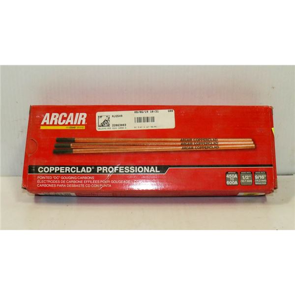 ARCAIR COPPERCLAD ELECTRODES 3/8" 12" QTY 50