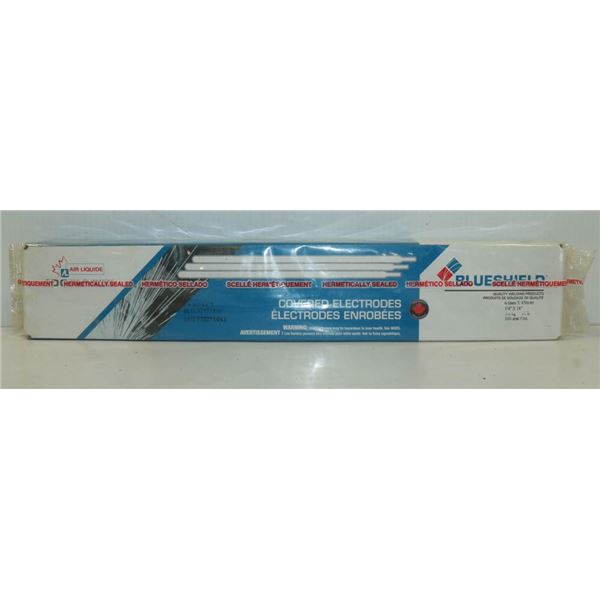 BLUESHIELD COVERED ELECTRODES 1/4" 18" 11LBS