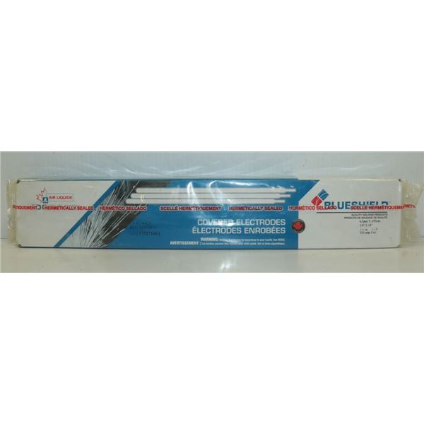 BLUESHIELD COVERED ELECTRODES 1/4" 18" 11LBS