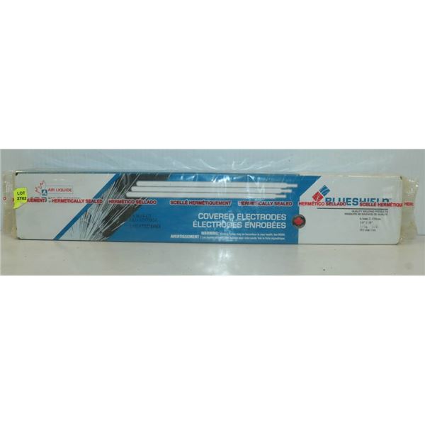 BLUESHIELD COVERED ELECTRODES 1/4" 18" 11LBS