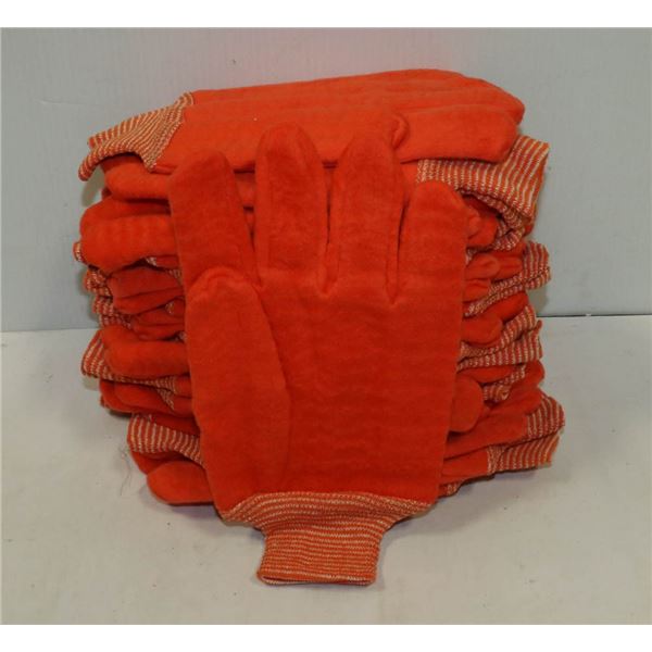 12 PAIRS OF JOMAC WORK KING HEAT RESISTANT GLOVES
