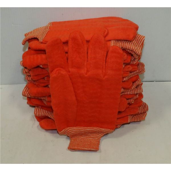 12 PAIRS OF WORK KING JOMAC HEAT RESISTANT GLOVES