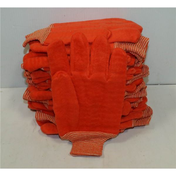 12 PAIRS OF JOMAC WORK KING HEAT RESISTANT GLOVES