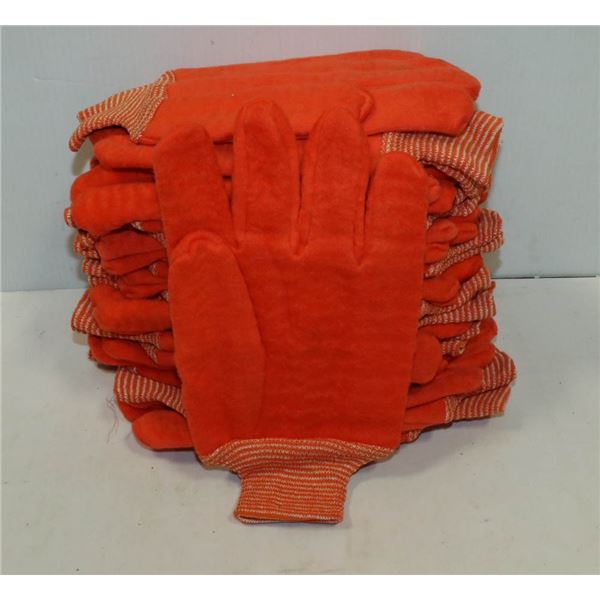 12 PAIRS OF JOMAC WORK KING HEAT RESISTANT GLOVES