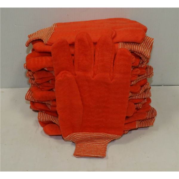 12 PAIRS OF JOMAC WORK KING HEAT RESISTANT GLOVES