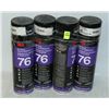 Image 1 : 4 CANS OF 3M 76 HI-TACK SPRAY ADHESIVE 515G EACH
