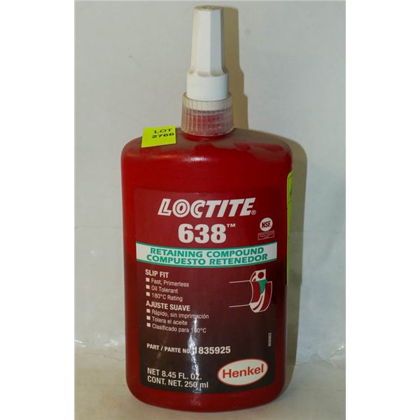 LOCTITE 638 RETAINING COMPOUND 250ML