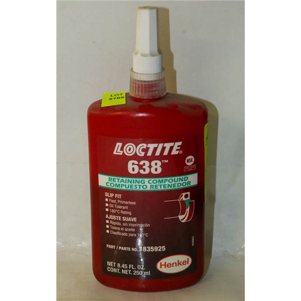 LOCTITE 638 RETAINING COMPOUND 250ML