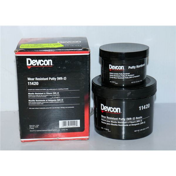 DEVCON WEAR RESISTANT PUTTY WR-2 NET WEIGHT 3LBS