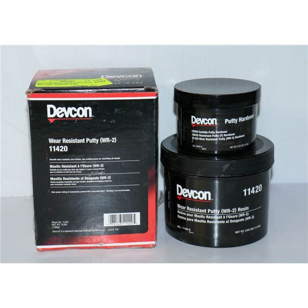 DEVCON WEAR RESISTANT PUTTY WR-2 NET WEIGHT 3LBS