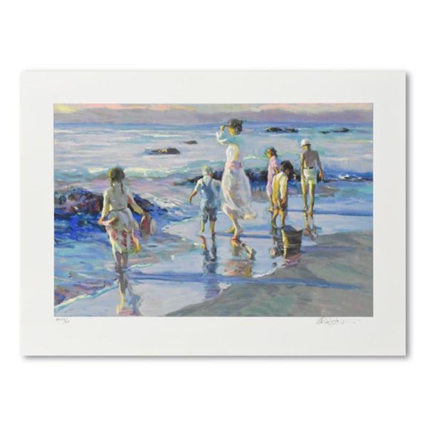 Frolicking at the Seashore by Hatfield, Don