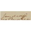 Image 4 : Thomas Jefferson and James Madison Document Signed as President and Secretary of State