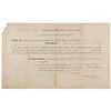 Image 1 : James Monroe and John Quincy Adams Document Signed as President and Secretary of State