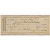 Image 1 : William Henry Harrison Signed Check