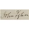 Image 3 : John Tyler and Daniel Webster Document Signed