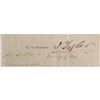 Image 3 : John Tyler and John C. Calhoun Document Signed as President and Secretary of State