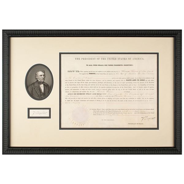Zachary Taylor Document Signed as President