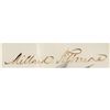 Image 2 : Millard Fillmore Document Signed as President
