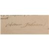 Image 3 : Andrew Johnson Document Signed as President