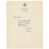 Image 1 : Bill Clinton Autograph Letter Signed as President