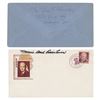 Image 1 : First Ladies: Kennedy and Eisenhower Signed Envelopes