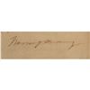 Image 3 : Warren G. Harding Document Signed as President